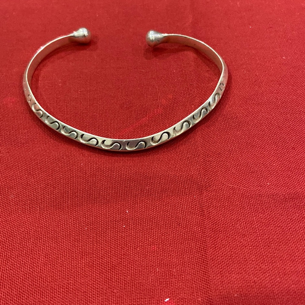 Sterling sliver cuff